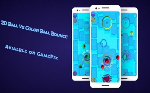 2D Ball Vs Color Ball Bounce - Color Switch Arcade Game