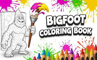 Bigfoot Coloring Book: Free Online Coloring Game