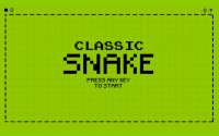 Classic Snake HTML5 Game