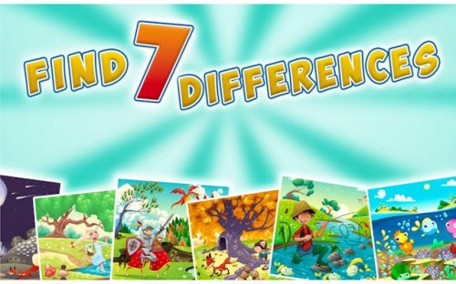Find Seven Differences - Spot the Difference Game