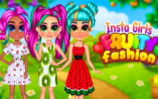 Insta Girls Fruity Fashion Party Dress Up Game
