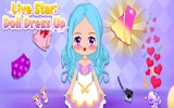 Live Star Doll Dress Up Game