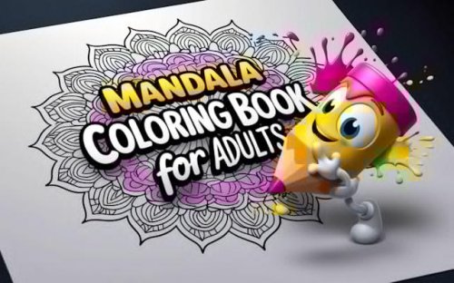 Mandala Coloring Book for Adults - Relaxing Art Game