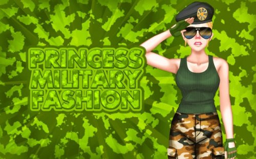 Princess Military Fashion - Army Style Dress Up Game