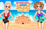 Princess Summer Sand Castle Dress Up & Beach Game