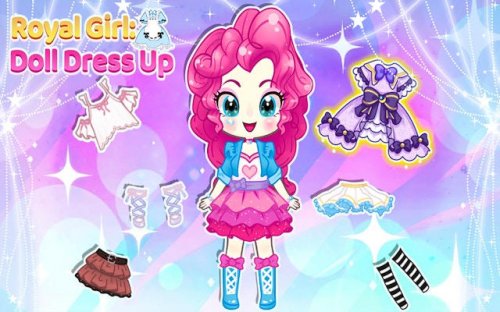 Royal Girl Doll Dress Up Game