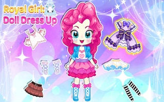 Royal Girl Doll Dress Up Game
