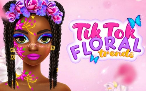 TikTok Floral Trends Makeup Game