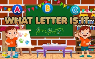 What Letter is It? - Alphacasual game Learning Game