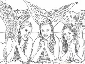 Mermaid Coloring Adventure
