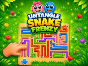 Snake Tangle Puzzle Challenge