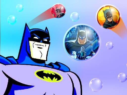 Superhero Bubble Rescue Puzzle