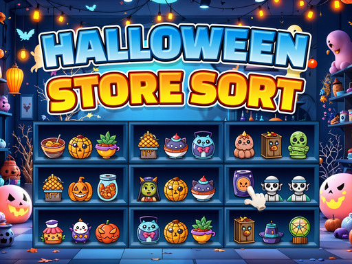 Halloween Store Sort Puzzle