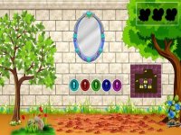 White Brick Backyard Escape Puzzle Game