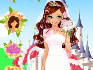 Wedding at Castle Dress Up Game