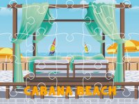 Cabana Beach Jigsaw Puzzle Game - Puzzle Game