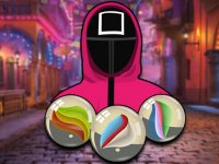 Squid Game Marble Puzzle Online Game - Puzzle Game