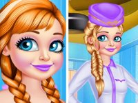 Princess Stewardess Makeover Game - Dress Up Game