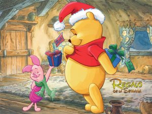 Winnie the Pooh Christmas Jigsaw Puzzle Online Puzzle Game