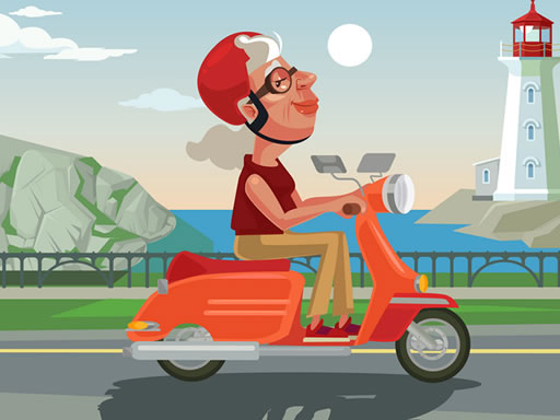 Scooter Memory Match Puzzle