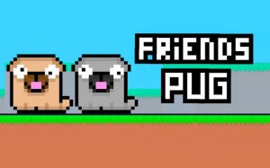 Friends Pug: Dog Duo Adventure Online Game Co-op Puzzle Game