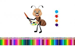 Ant Color Magic: Chibi Coloring & Design Online Game - Coloring Game