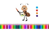 Ant Color Magic: Chibi Coloring & Design Online Game - Coloring Game