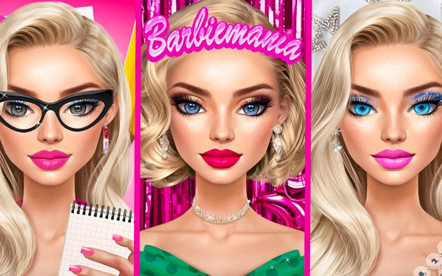 Barbiemania Makeup & Fashion Game