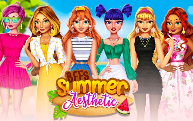 BFFs Summer Aesthetic Fashion Game