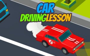Car Driving Lesson: Isometric Arcade Challenge Online Arcade Game