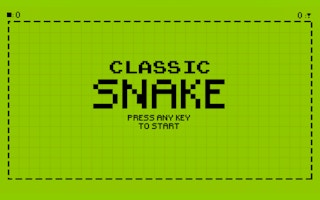 Classic Snake HTML5 Game