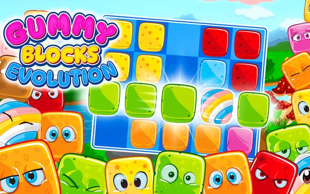 Gummy Blocks Evolution - Puzzle Match Game