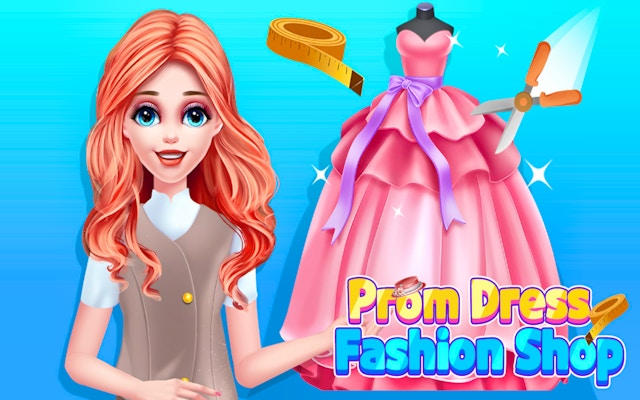Prom Dress Fashion Shop: Dress Up & Time Management Game