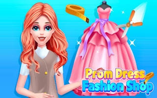Prom Dress Fashion Shop: Dress Up & Time Management Game