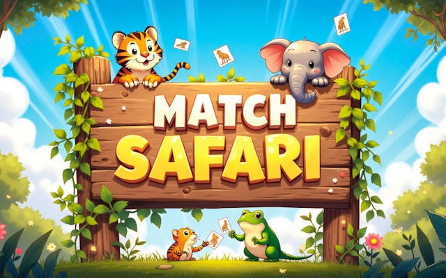 Safari Match - Puzzle Adventure Game