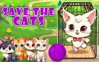 Save the Cats - Yarn Ball Puzzle Game