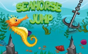 Flappy Seahorse Jump Online Arcade Game