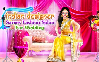 Wedding Beauty Makeup Salon: Indian Designer Sarees & Bridal Makeover