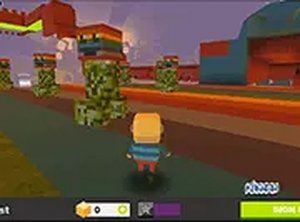 Bright Block Dash 3D