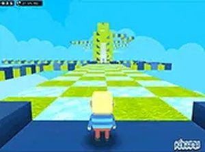 Kogama: Blue Parkour Online Arcade Game
