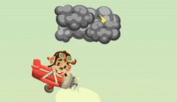 Tommy the Monkey Pilot Flying Game - Arcade Game