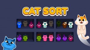 Cat Sort Puzzle Game Online - Puzzle Game